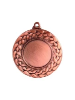 Bronzová medaile s prostorem pro emblém 25 mm - ocelová medaile