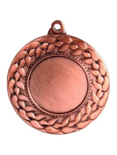 Bronzová medaile s prostorem pro emblém 25 mm - ocelová medaile