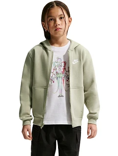 Dětská mikina Nike Sportswear Club Fleece Light Green FD3004 304