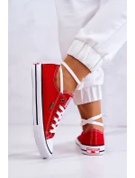 Dámské klasické tenisky model 21577962 červená - Cross Jeans