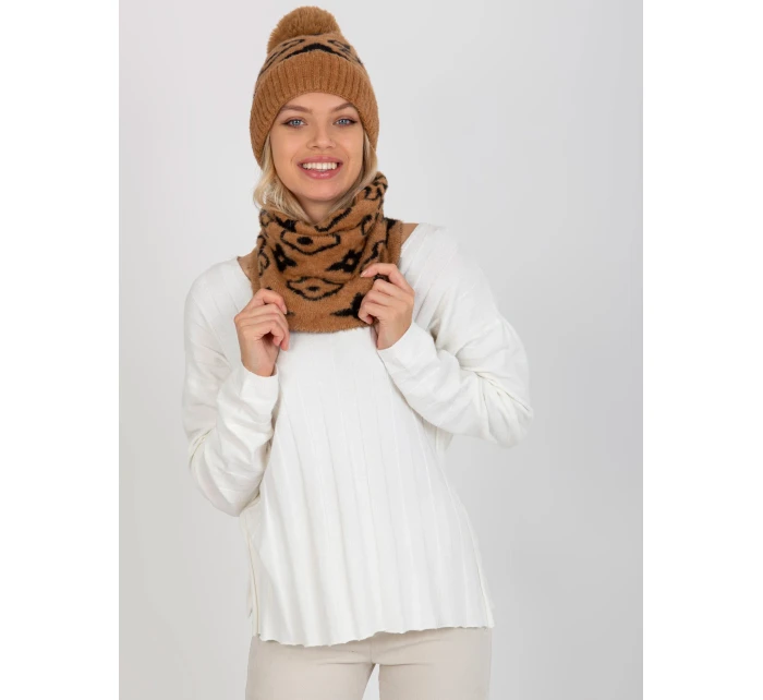 Tunelová šála AT KM CM 331 hnědá