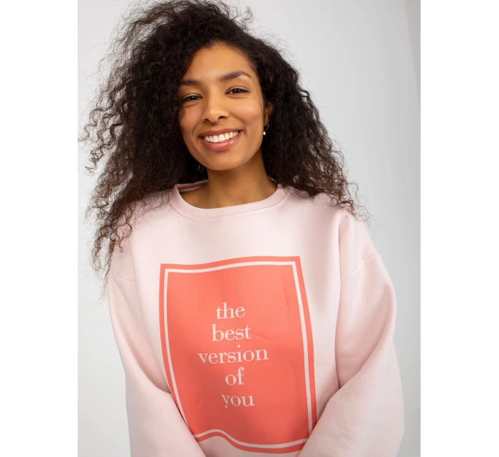 Mikina EM BL 617 model 17892715 světle růžová - FPrice