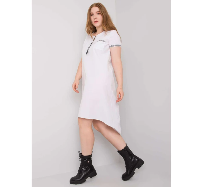 Šaty LK SK 506827.45 bílé