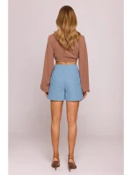 model 21136122 Džínové šortky světle modré - Moe