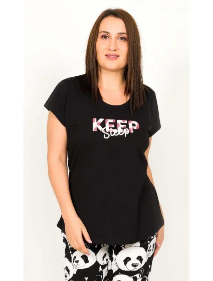 Dámské pyžamo kapri Keep sleep Dámské pyžamo kapri Keep sleep