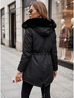 Dámská zimní bunda parka černá Dstreet model 21970996 - FashionStreet Dámská zimní bunda parka černá Dstreet model 21970996 - FashionStreet