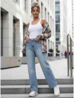 Jeansy damskie z  niebieskie model 22032219 - FashionStreet