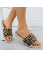 Dámské plážové žabky beige model 21905105