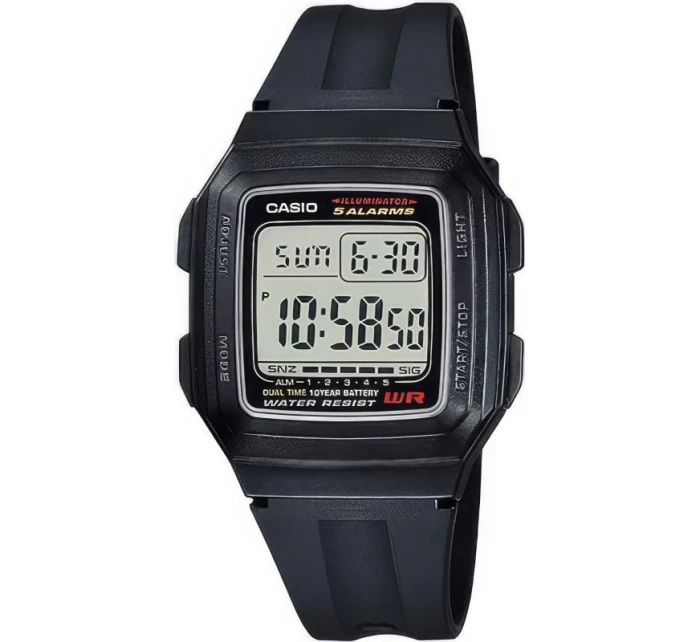 Pánské hodinky CASIO F-201WA-1ADF + BOX Pánské hodinky CASIO F-201WA-1ADF + BOX