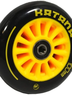 KOLEČKA PRO KOLOBĚŽKU PB 100MM PLASTOVÁ KATANA KPL.2KS ŽLUTÁ
