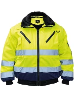 Korntex KXPJ – Oslo Hi-Vis pilotní bunda 76.KXPJ yellow/navy Korntex KXPJ – Oslo Hi-Vis pilotní bunda 76.KXPJ yellow/navy