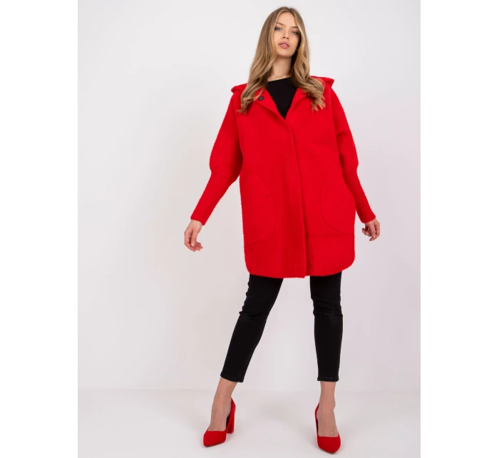 Dámský kabát MBM PL model 21954141 červený - FPrice