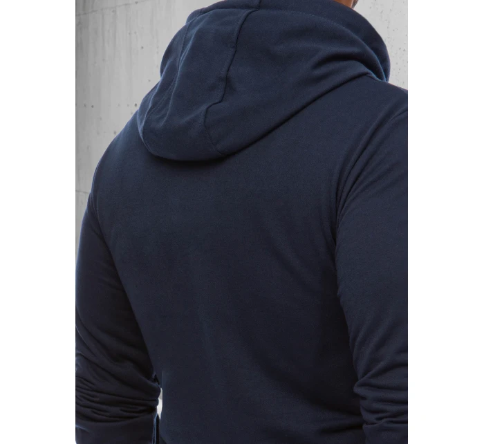 Pánská tmavě modrá mikina Dstreet BX5131