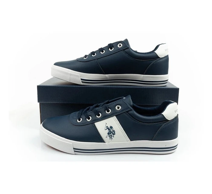 U.S. Polo model 22115781 boty tenisky pánské módní tmavě modré pohodlné