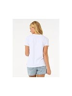 Tričko RIP CURL Crystal Standard Tee, bílé Tričko RIP CURL Crystal Standard Tee, bílé