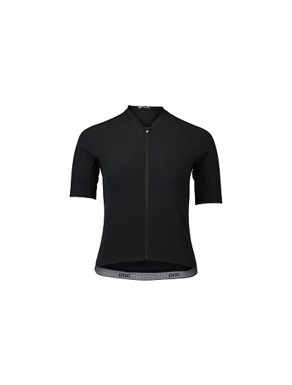 Dámské cyklistické tričko POC W's Raceday Jersey, černé Dámské cyklistické tričko POC W's Raceday Jersey, černé