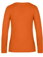 B&C #E190 LSL /women Dámské tričko z těžké bavlny s dl. rukávem 01.008T urban orange B&C #E190 LSL /women Dámské tričko z těžké bavlny s dl. rukávem 01.008T urban orange