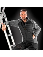 Result R 314X Hybridní pletená fleecová bunda "Elevator" 30.314X black/grey marl Result R 314X Hybridní pletená fleecová bunda "Elevator" 30.314X black/grey marl