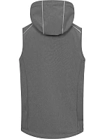 Pánská 3vrstvá softshellová vesta 40. heather grey model 22517272 - Promodoro