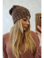 Fleecová čepice Ula K271 cappuccino Fleecová čepice Ula K271 cappuccino
