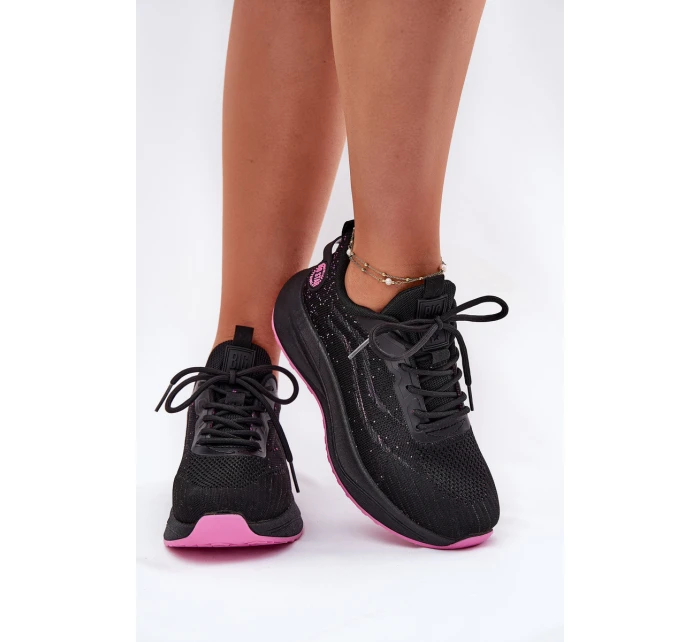 Tenisky Sportovní Boty Dámské Na Platformě Big Star model 21693849 HIPOLY SYSTEM Černé - Big Star Shoes Tenisky Sportovní Boty Dámské Na Platformě Big Star model 21693849 HIPOLY SYSTEM Černé - Big Star Shoes