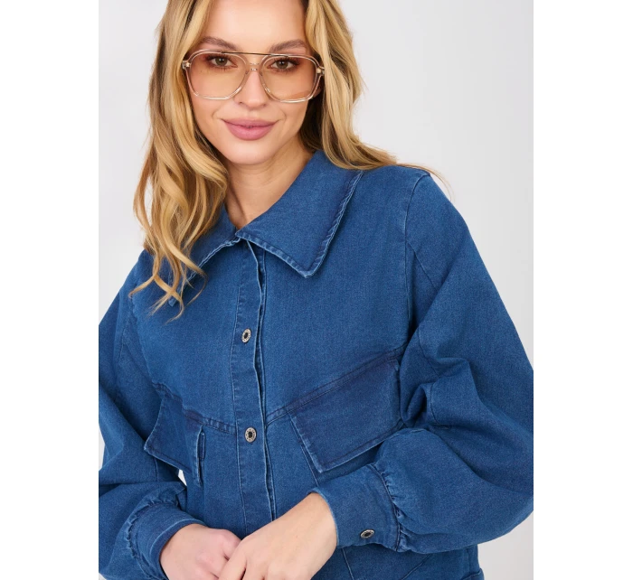 IT KR bunda FL10071.09P tmavě modrá