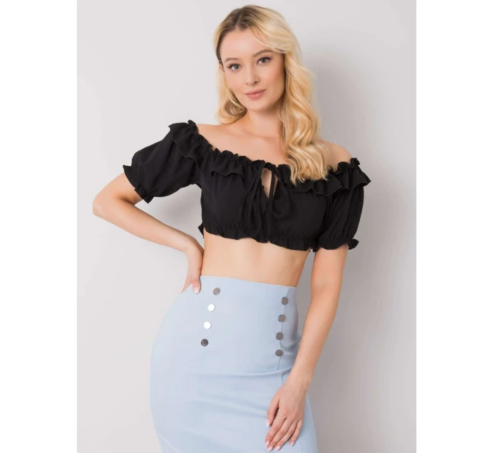 Spódnica LK SD model 21126983 jasny niebieski - FPrice Spódnica LK SD model 21126983 jasny niebieski - FPrice