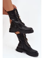 Dámské zateplené workery Lomina – černé Dámské zateplené workery Lomina – černé