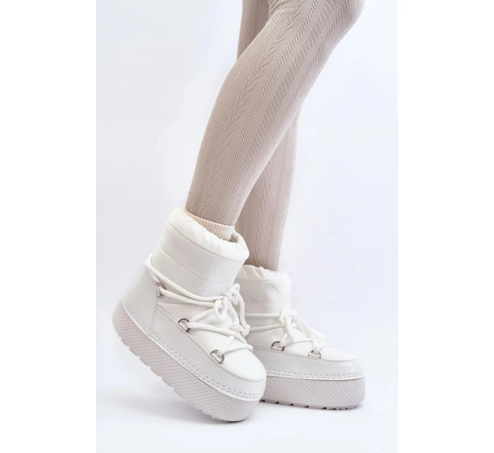 Sněhule  NB6156 model 191328 bílé - Step in style