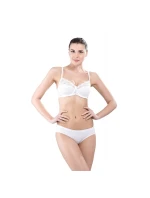 Dámské kalhotky Bonded C6-158 Basic Low Bílá - Hanna Style