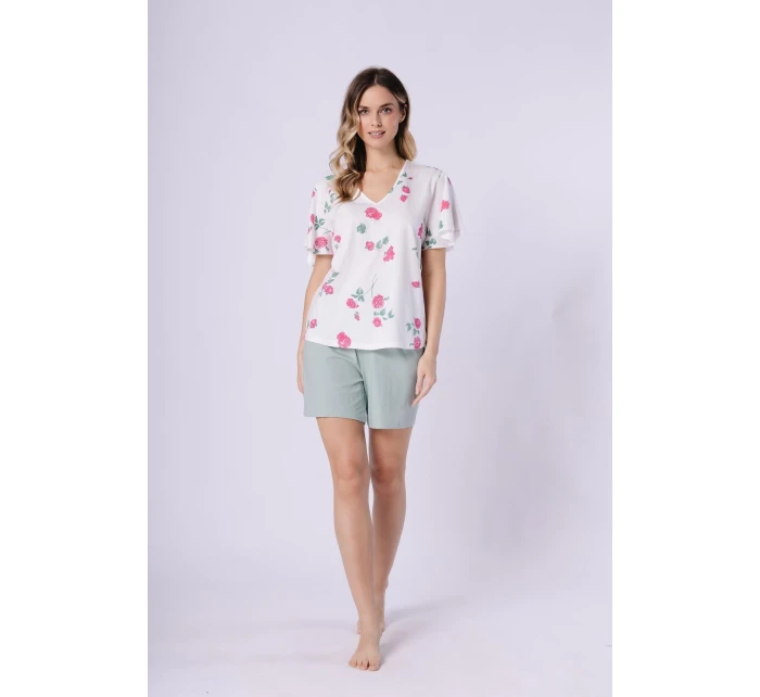 Pyžamo Leveza 1725 Vivian kr/r M-2XL