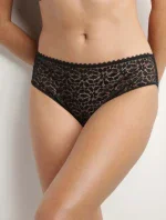 Dámské kalhotky DIM DAILY DENTELLE BRIEF - DIM - černá