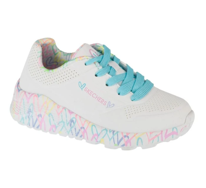 Skechers Uno Lite 314976L-WPTQ White 28 Skechers Uno Lite 314976L-WPTQ White 28