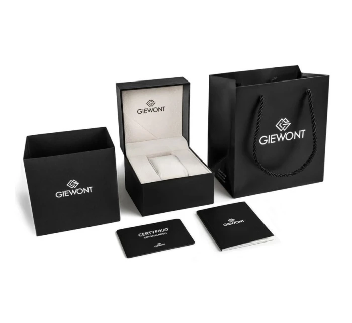 Pánské hodinky Giewont Chronograph Sapphire Silver GW3970-B2