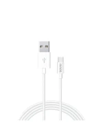Kabel SAVIO CL-125 (USB typ C - USB 2.0 typ A ; 1m; bílá barva)