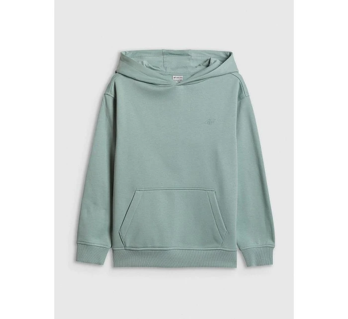 Dívčí volná mikina s kapucí 4F 4FJRSS26TSWSF2716-47S