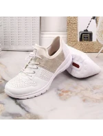 Pohodlná polobotka W model 22033528 bílá - Rieker
