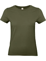 B&C #E190 /women Dámské tričko z těžké bavlny 01.004T urban khaki B&C #E190 /women Dámské tričko z těžké bavlny 01.004T urban khaki