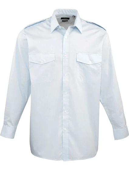 Premier PR 210 Pilotní košile s dlouhým rukávem 39.0210 light blue Premier PR 210 Pilotní košile s dlouhým rukávem 39.0210 light blue