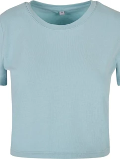 BY 042 dámský crop top ocean blue model 22435728 - Build your Brand