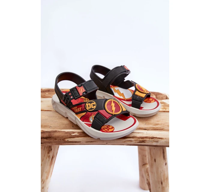 Dětské sandály Flash Grendene Kids JJ385051 červený Dětské sandály Flash Grendene Kids JJ385051 červený