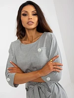 Dámské šaty LK SK 507724 šedé