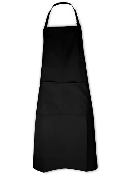 The One Towelling Apron Zástěra s laclem 48.1048 black The One Towelling Apron Zástěra s laclem 48.1048 black