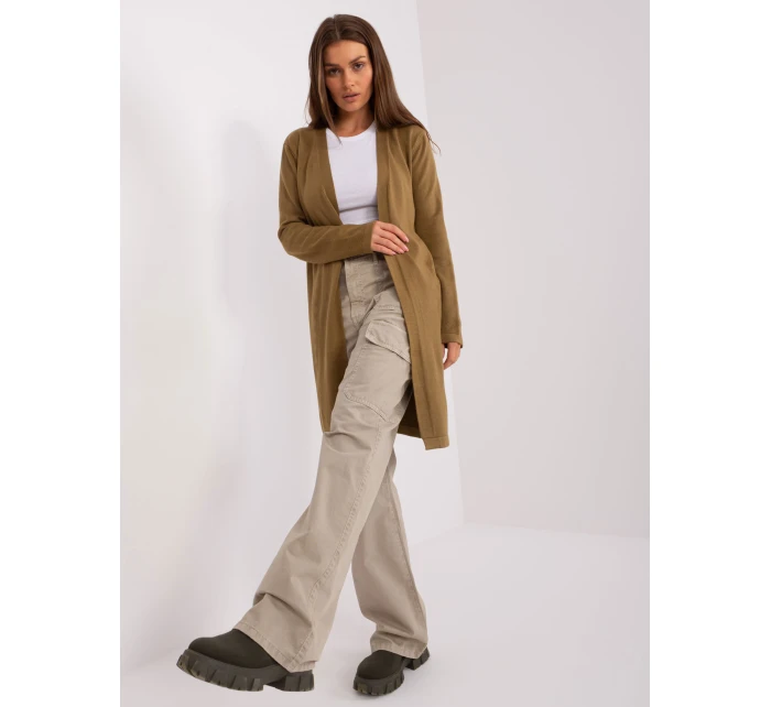 Kardigan AT SW model 21219734 oliwkowy - FPrice Kardigan AT SW model 21219734 oliwkowy - FPrice