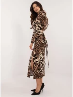 Sukienka LK SK  czarno beżowy model 20616352 - FPrice