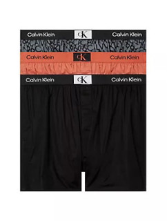 Pánské spodní prádlo BOXER SLIM 3PK 000NB3412AMRE - Calvin Klein