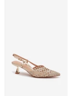 Sandály na podpatku  model 225224 Step in style