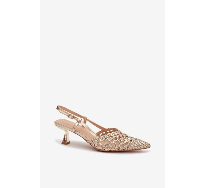 Sandály na podpatku  model 225224 Step in style