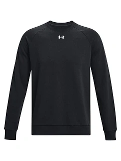 Pánská mikina Under Armour Rival Fleece Crew, černá, 1379755 001