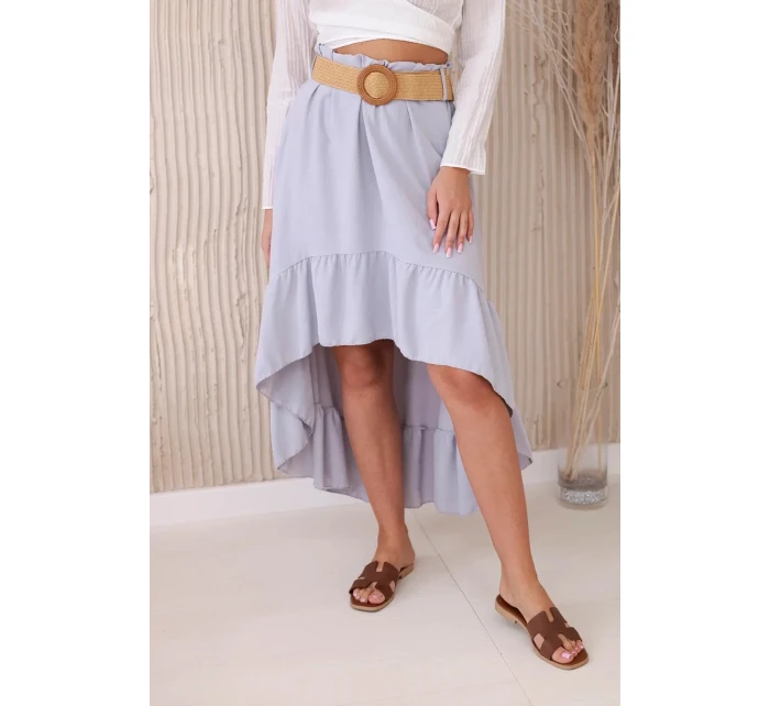 Sukně s delšími zády šedý Sukně s delšími zády šedý